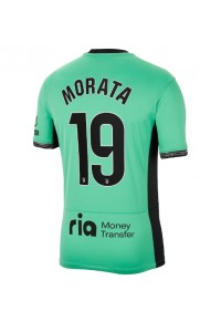 Atletico Madrid Alvaro Morata #19 Fotballdrakt Tredje Klær 2023-24 Korte ermer